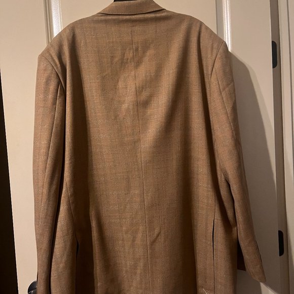 Beautiful Genuine Italian Men's Neutral Colored Sports Jacket - Brand New! - Picture 2 of 8